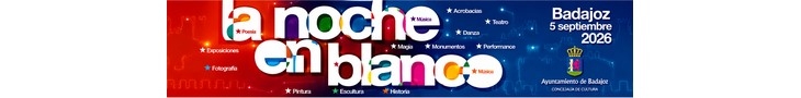 Noche en Blanco badajoz 2026
