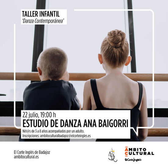 TALLER INFANTIL DE DANZA CONTEMPORÁNEA DEL ESTUDIO DE DANZA ANA BAIGOR