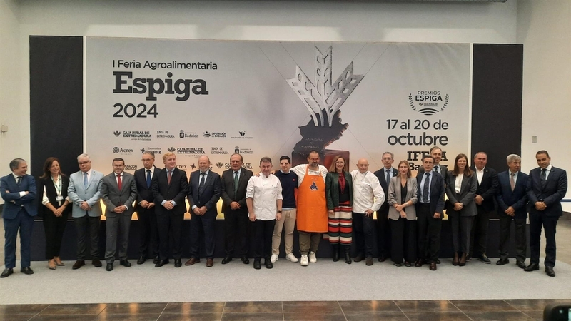 Toño Pérez y Martín Berasategui destacan la riqueza culinaria extremeña en la Feria Agroalimentaria Espiga en IFEBA