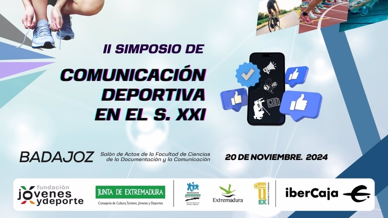 El II Simposio 'Comunicación Deportiva en el siglo XXI' se celebrará el 20 de noviembre en Badajoz