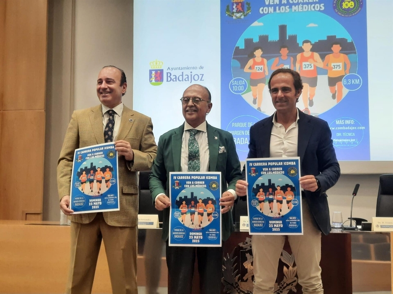 Más de 250 personas participarán este domingo en la IV Carrera Popular del Colegio de Médicos de Badajoz
