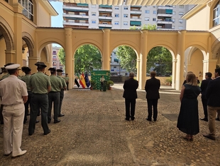 La Guardia Civil homenajea en Badajoz a las víctimas del terrorismo del cuerpo, 28 de ellas extremeñas