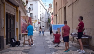 El Concurso de pintura al aire libre 'Ciudad de Badajoz' se desarrollará el próximo 20 de septiembre desde la Plaza Alta