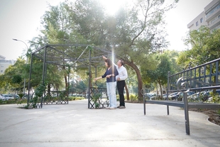 Finalizan los trabajos de mejora y ajardinamiento del parque Ángel Quintanilla Ulla de Badajoz