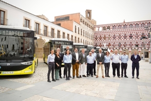 Badajoz mejora y renueva su flota de autobuses con 7 nuevos vehículos eléctricos
