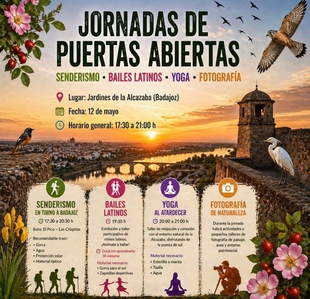 La UPB organiza una jornada de puertas abiertas de senderismo, yoga, baile y fotografía
