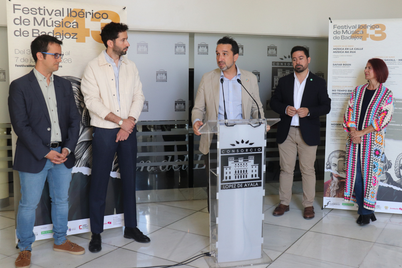 Presentado el 43 Festival Ibérico de Música de Badajoz 'para el desarrollo de la provincia'