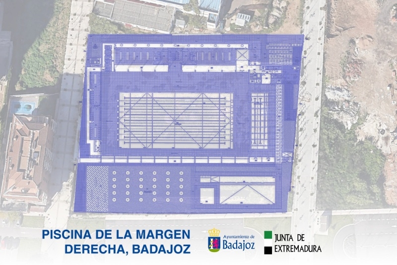 La construcción de la piscina de la margen derecha, lista para aprobarse en pleno y publicar su licitación por 12 millones de euros