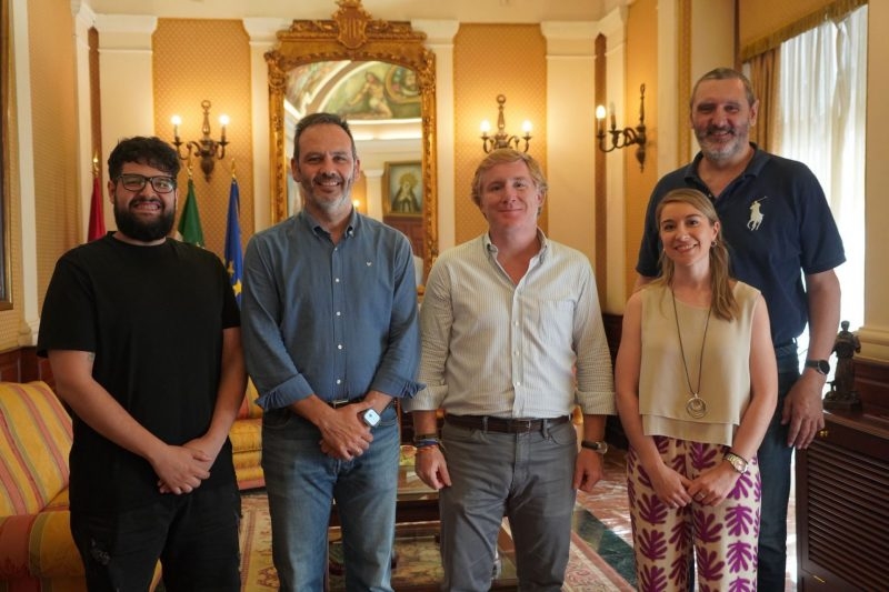 El Ayuntamiento de Badajoz mantiene un encuentro de trabajo con FEXAS y ASPESOBA