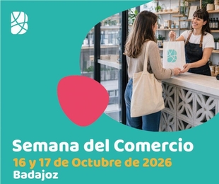 La concejalía de Comercio retoma los días 16 y 17 de octubre las actividades de la Semana del Comercio de Badajoz
