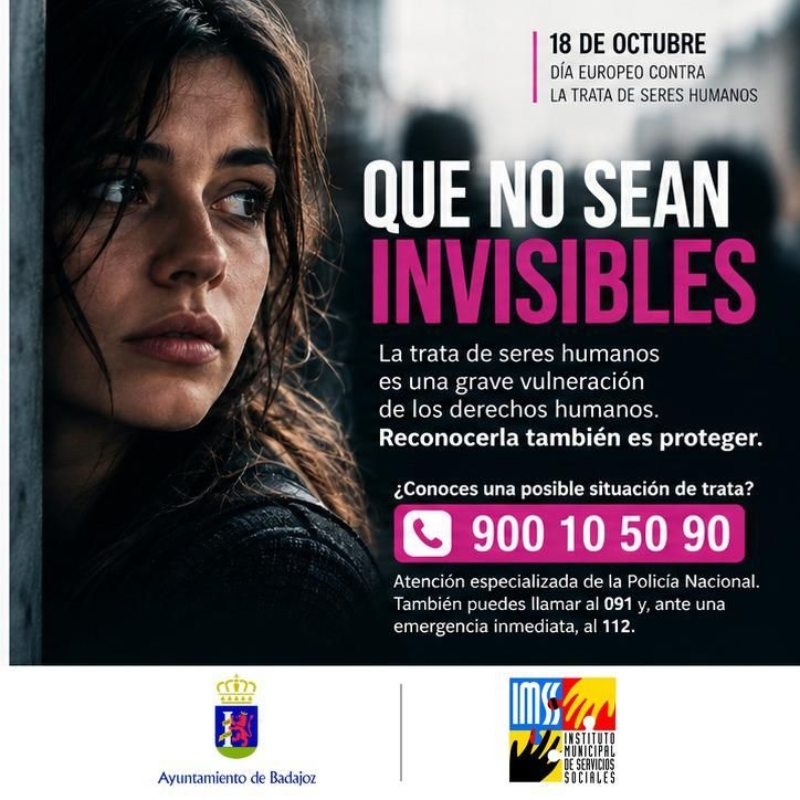 Badajoz impulsa la campaña 'Que no sean invisibles'